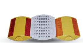 PLASTIC ROAD STUD OVAL SHAPE